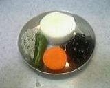 黒豆とじゃこのおろしポン酢作り方1写真