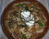 ごぼうがおいしい　すき焼き風焼きうどん作り方10写真