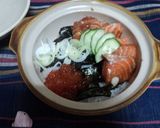 北海漬け鮭&いくら丼作り方3写真