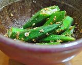 焼きオクラのごま和え作り方3写真