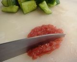 梅味噌さっぱり✿たたききゅうり作り方2写真
