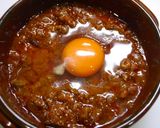 簡単！牛赤ワイン煮リメイクチーズ焼き作り方1写真