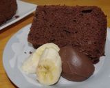全卵★チョコバナナシフォン♪作り方33写真