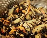 ホタテ貝柱のダシ入りひじきご飯★作り方4写真