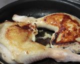 骨付き鶏もも肉のカレークリーム煮。作り方3写真
