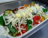 たっぷり夏野菜のチーズ焼きドリア作り方5写真