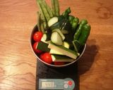 夏野菜のアラビアータ作り方1写真