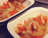 重ね煮を使ったお野菜だけの巻き寿司♡作り方1写真
