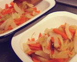 重ね煮を使ったお野菜だけの巻き寿司♡作り方1写真