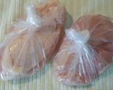 鶏胸肉保存法！しっとり鶏さんおまけ付き作り方1写真
