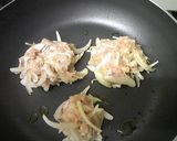 新玉ねぎのハンバーグ作り方2写真