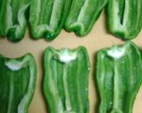 お豆腐たっぷり『ピーマンの肉詰め』作り方3写真