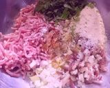 梅照り焼きの茗荷バーグ♪作り方1写真