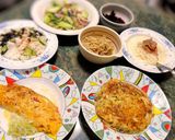 納豆のお好み焼き風オムレツ作り方6写真