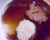 梅照り焼きの茗荷バーグ♪作り方5写真