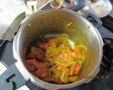 ネパール料理=キャベツのカレー作り方3写真