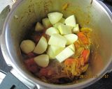 ネパール料理=キャベツのカレー作り方4写真