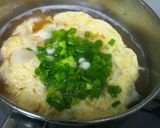 中華おかずの日に☆!かきたまスープ作り方4写真