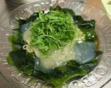 煮こごりのせ☆冷やしわかめうどん作り方5写真