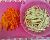 きんぴらごぼう♥作り方1写真