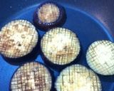 米茄子のソテー 肉味噌添え作り方2写真