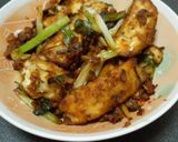 ネギとがんもどきの肉味噌炒め作り方3写真