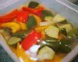 お野菜（カリフラワー）のピリ辛甘酢漬け作り方1写真