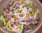 究極のたれ🏆牛肉とにんにくの芽のスタミナ炒め🤩🍻作り方6写真