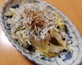 茗荷と生姜のしらす丼作り方4写真