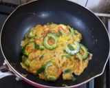 パパのゴーヤー入り玉子焼き作り方5写真