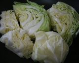 キャベツの焼き付け煮作り方1写真