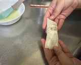 ウズベキスタン♡春巻の皮で蒸し餃子ハスブ作り方7写真
