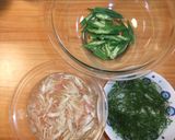 鶏ささみとオクラの薬味和え作り方3写真