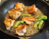 鶏のはちみつポン酢照り焼き作り方8写真