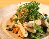 鶏ささみとオクラの薬味和え作り方6写真
