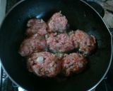 ｷﾝﾋﾟﾗごぼうﾘﾒｲｸ 簡単つくね作り方4写真
