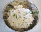 枝豆チーズ入り♪カリふわ豚巻き串 作り方2写真