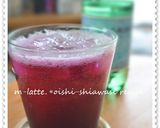 赤しそジュース作り方10写真