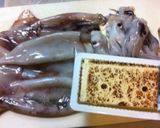 豆腐とイカの煮物作り方1写真