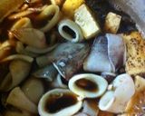 豆腐とイカの煮物作り方3写真