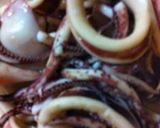 豆腐とイカの煮物作り方4写真