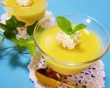 超簡単！ジュースdeマンゴープリン風♪作り方5写真