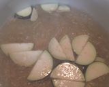 夏場にピッタリ♪ミョウガと茄子のお味噌汁作り方3写真