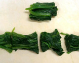ほうれん草としめじのゴマ和え作り方1写真