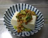 発酵食品☆混ぜるだけ~キムチ納豆冷奴♪作り方3写真