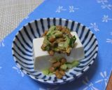 発酵食品☆混ぜるだけ~キムチ納豆冷奴♪作り方4写真