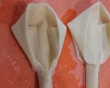 余ったワンタンの皮で食べれるスプーン作り方6写真