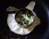 オクラの星模様の濃厚卵白焼きカップ作り方3写真