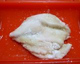 ＊ルクエde揚げない！塩麹油淋鶏＊作り方6写真