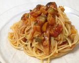ラタトゥイユをリメイク 冷製パスタ作り方1写真